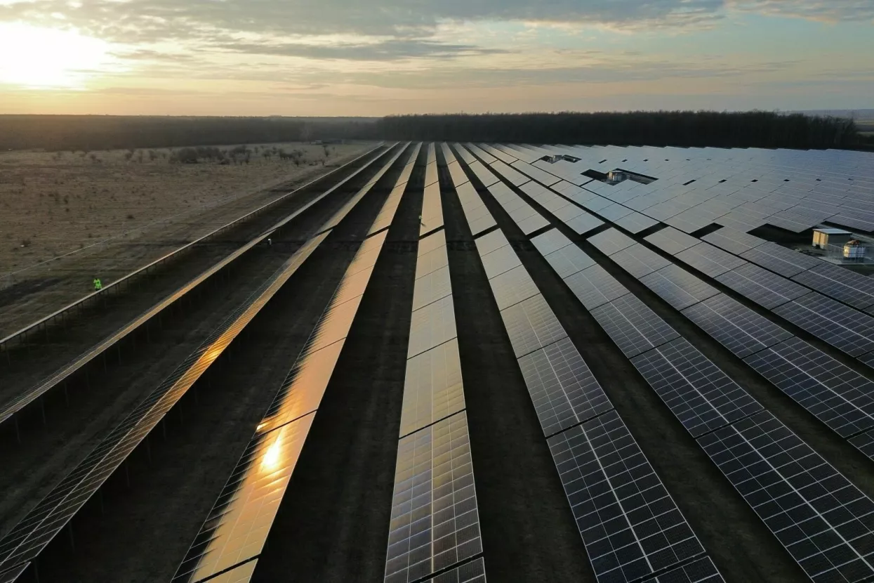 Solarna elektrana u Vođincima blizu Vinkovaca
