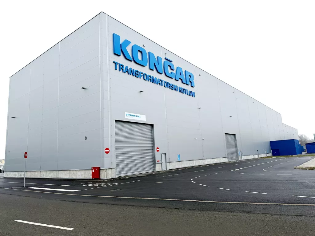 Novootvorena tvornica KONČAR - Transformatorski kotlovi