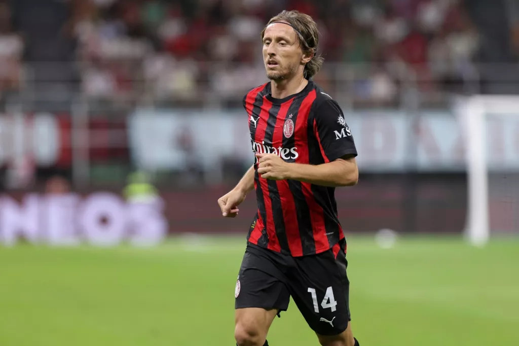 Luka modrić, Milano