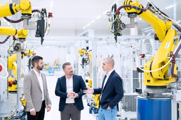 Mate Rimac, Nurdin Pitarevic, Marko Brkljačić