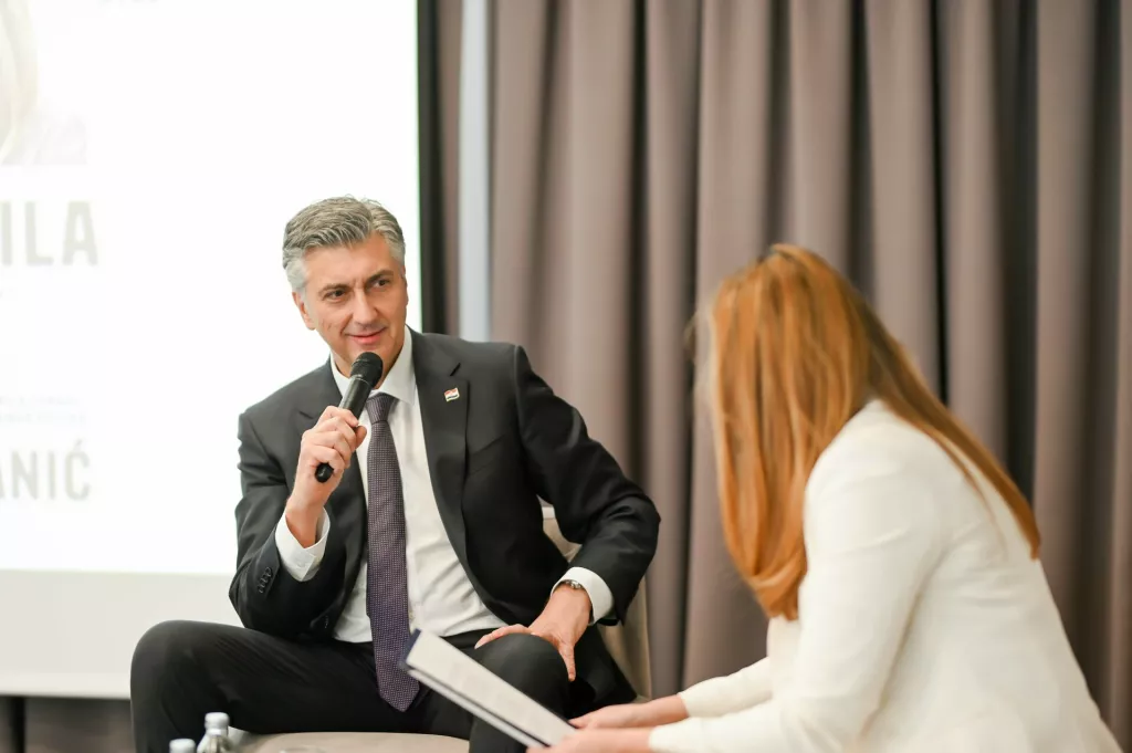 Andrej Plenković, Ivana Budin Arhanić