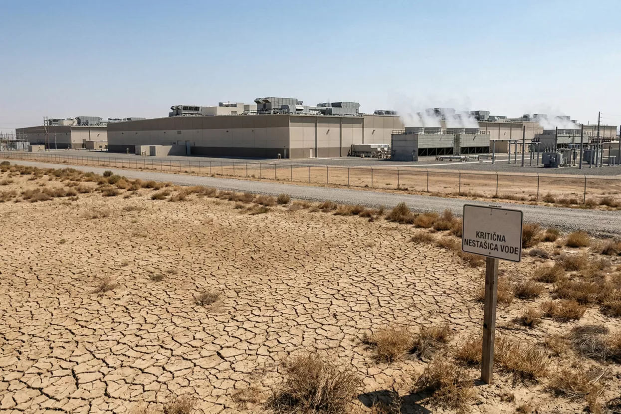 Data Centar, nesta&scaron;ica vode, 