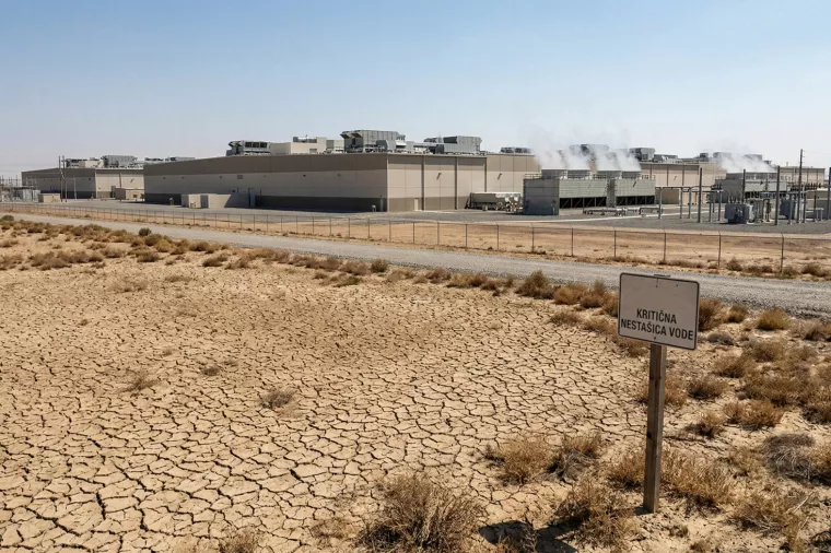 Data Centar, nesta&scaron;ica vode, 