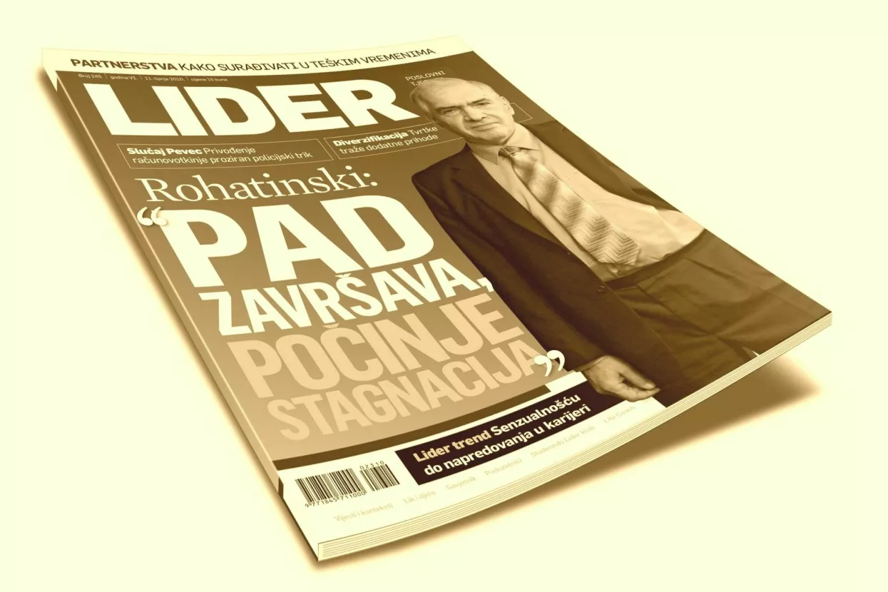 Faksimil naslovnice Lidera od 11. lipnja 2010.