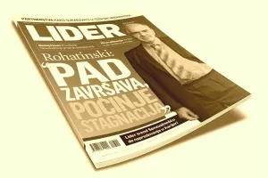 Faksimil naslovnice Lidera od 11. lipnja 2010.