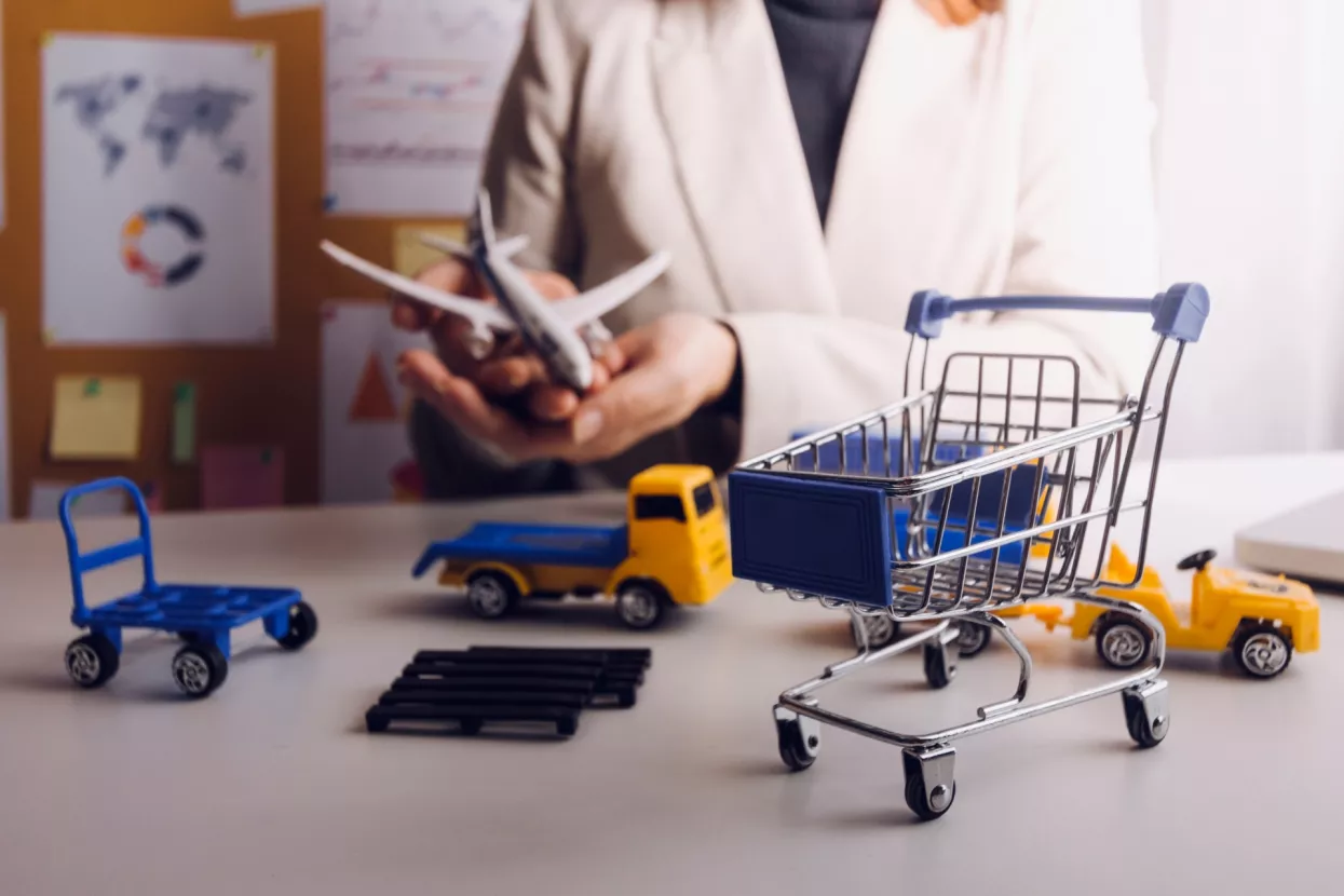 Entrepreneurs Small Business SME Independent men work at home Use smartphones and laptops for commercial checking, online marketing, packing boxes, SME sellers, concept, e-commerce team, online sales