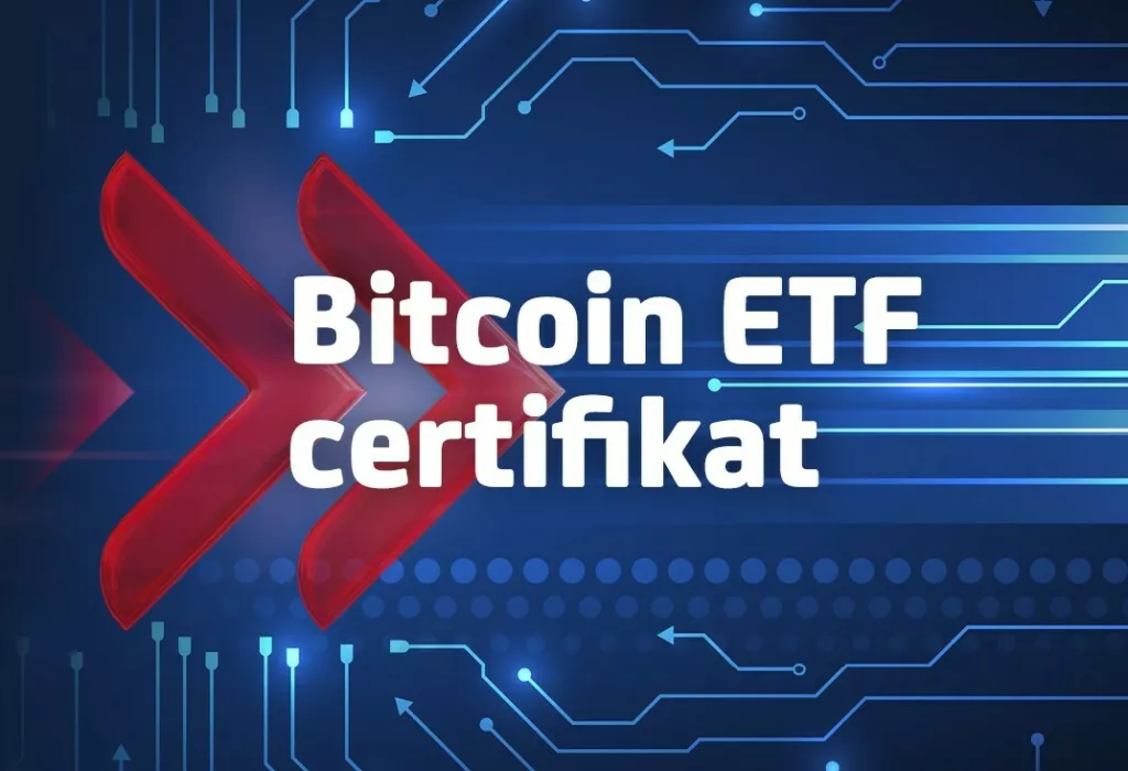 bitcoin etf certifikat