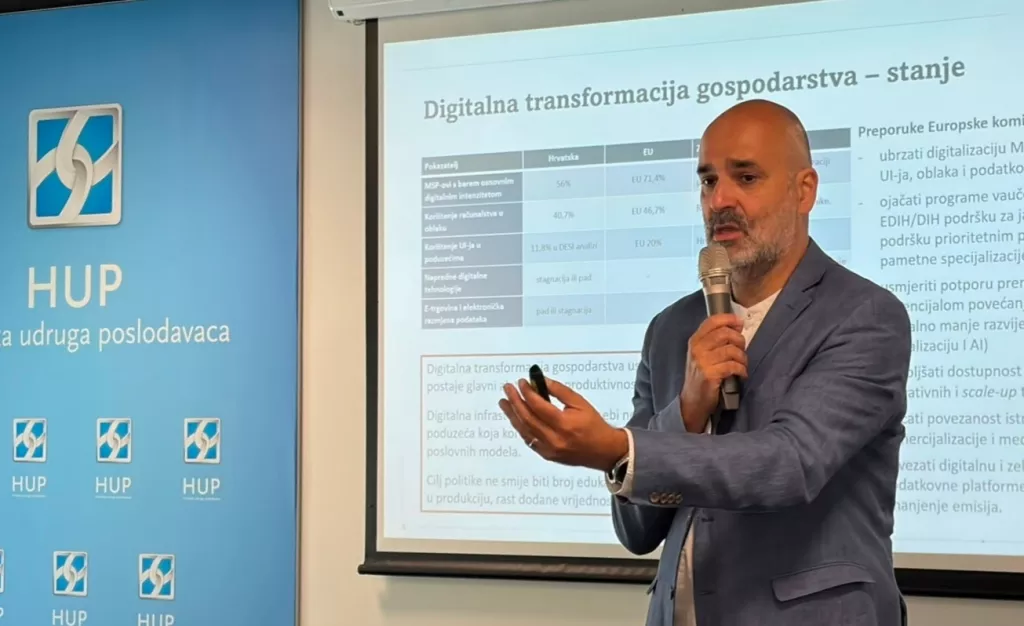 Bojan Hadžisejdić, voditelj HUP-Koordinacije za umjetnu inteligenciju