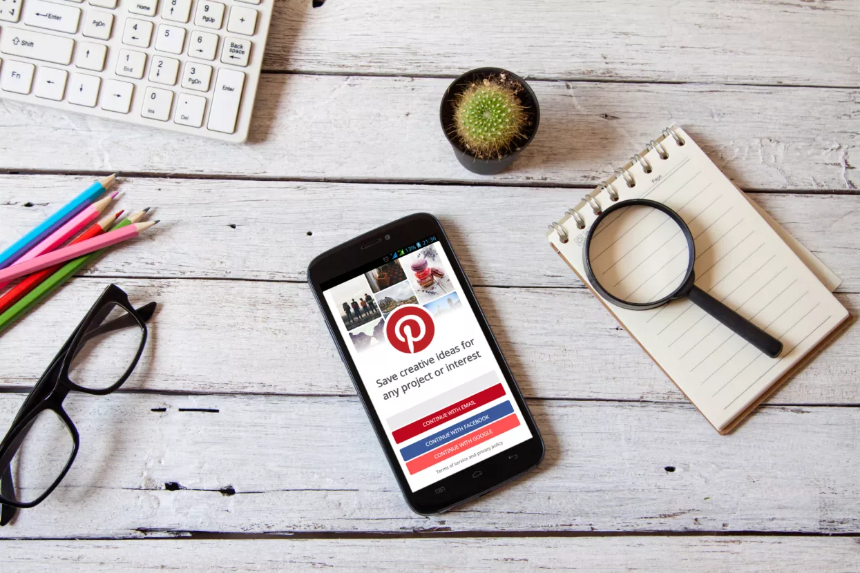 pinterest ilustracija