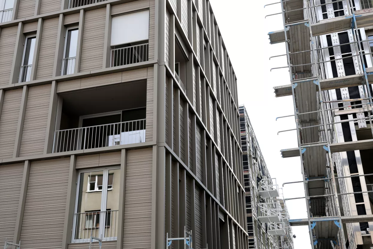 Stambeni kompleks Franc u izgradnji