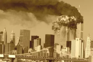 U razmaku od samo 17&nbsp;minuta 11. rujna 2001. dva oteta aviona udarila su u tornjeve WTC-a